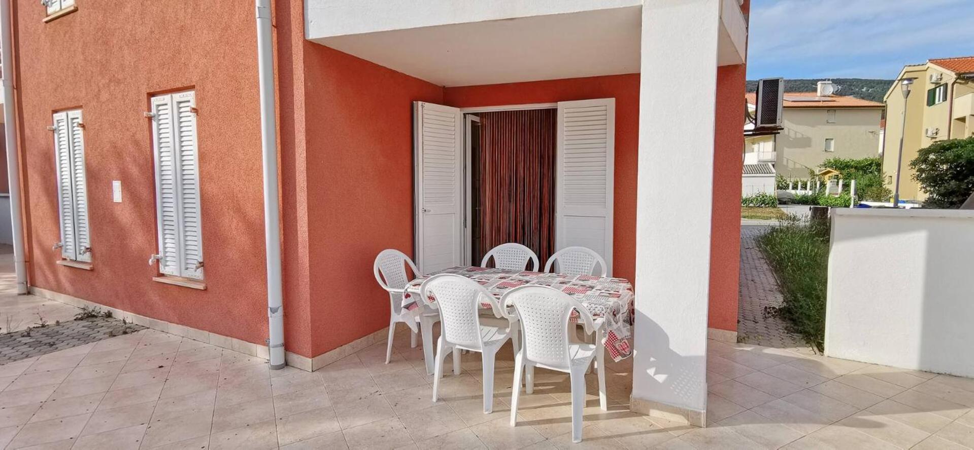 Apartments Posta Baška Eksteriør billede